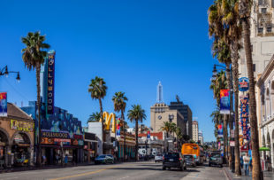Hollywood Boulevard - Hollywood in Los Angeles - USA
